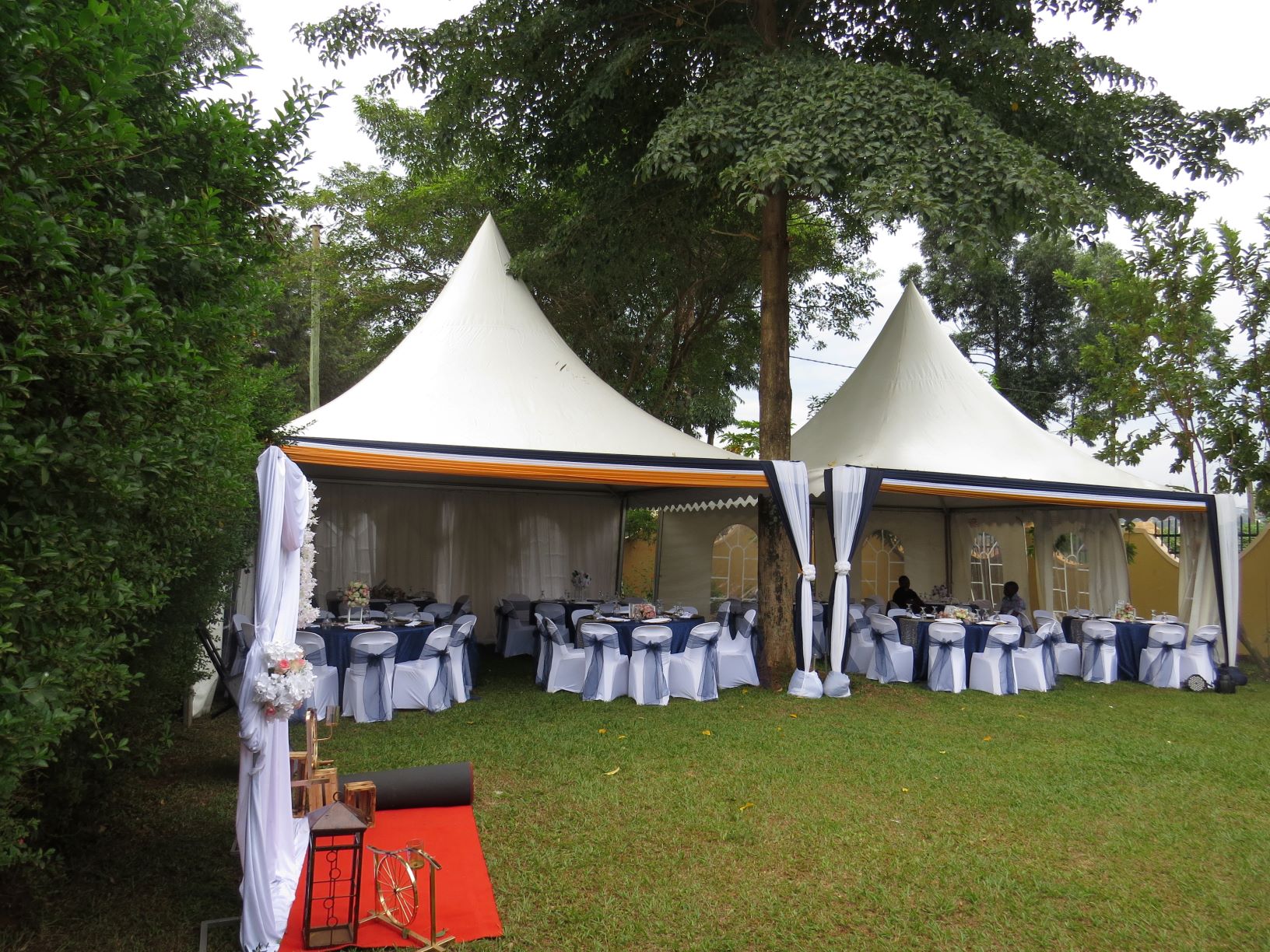 Our Pagola tents are a good choice for small size functions and serving food at larger functions